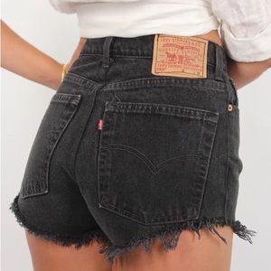 Black Levi Shorts